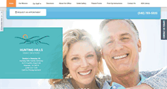 Desktop Screenshot of huntinghillsdentistry.com